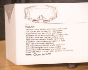 100% Racecraft 2 Goggles (Clear Lens)