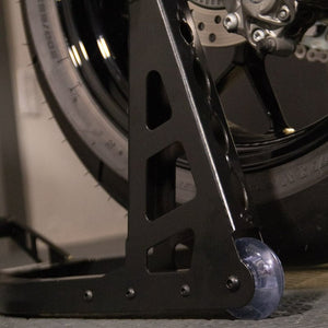 BikeMaster Universal Aluminum Stand With Bike on