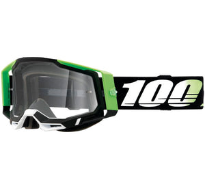 100% Racecraft 2 Goggles (Clear Lens)