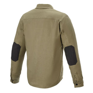 Alpinestars Newman Riding Shirt (Military Green) Back View