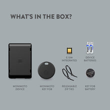 Load image into Gallery viewer, Monimoto M7 GPS Anti-Theft Tracker What&#39;s Included in the box
