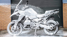 Load image into Gallery viewer, Muc-Off Motorcycle Pressure Washer Bundle Foam On Bike