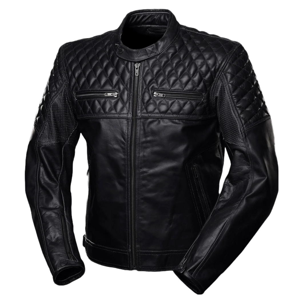4SR Scrambler Petroleum Motorcycle Jacket