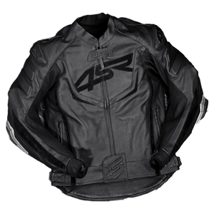 4SR TT Replica Series Motorcycle Jacket (Black)