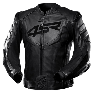 4SR TT Replica Series Motorcycle Jacket (Black)