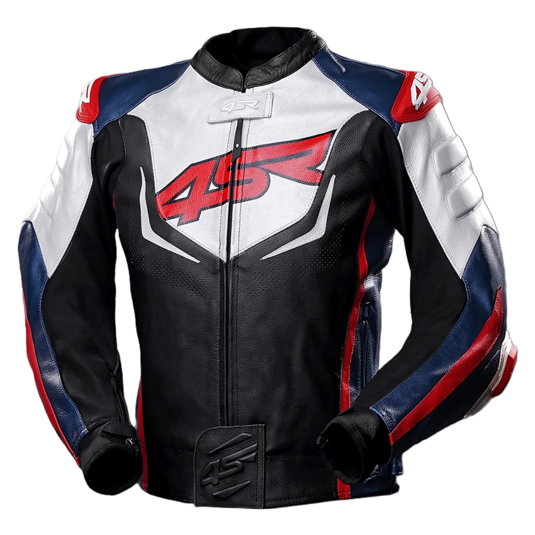 4SR TT Replica Series Motorcycle Jacket (Tricolor 020)