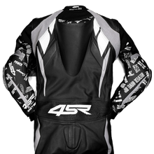 Load image into Gallery viewer, 4SR Power AR Motorcycle Racing Suit Back View