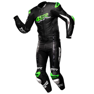 4SR RR EVO III Monster Green Z AR Motorcycle Racing Suit