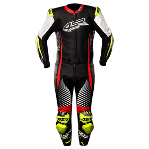 4SR RR EVO III Camo AR Motorcycle Racing Suit Front View