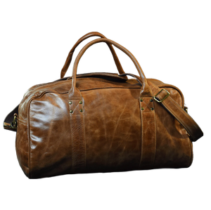4SR Travel Bag (Cognac) Back View