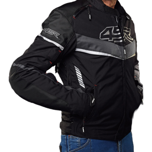 4SR Young Gun Shadow Motorcycle Jacket Side View