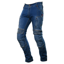 Load image into Gallery viewer, 4SR Club Sport Motorcycle Jeans (Blue)