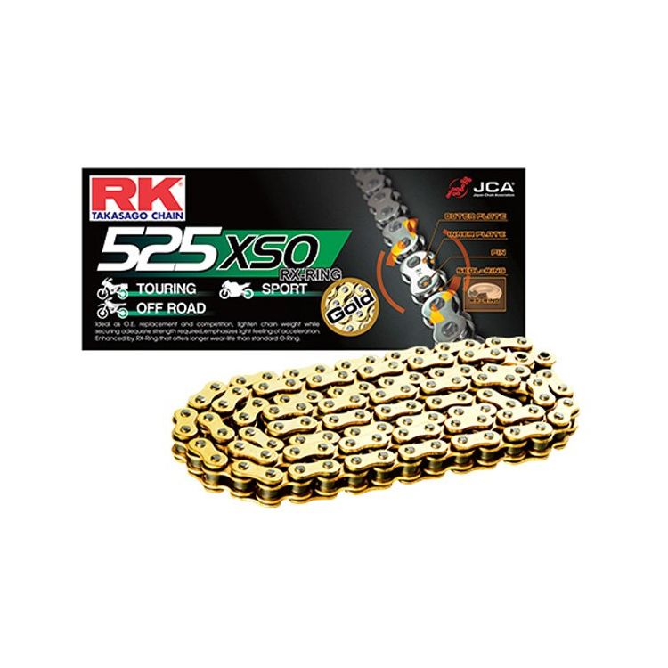 RK 525XSO RX-Ring Chain (Gold)