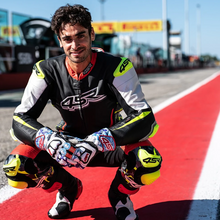 Load image into Gallery viewer, 4SR Camo AR Motorcycle Racing Suit Worn on the track