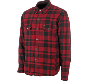 Speed and Strength - Black Nine Reinforced Moto Shirt (Red)