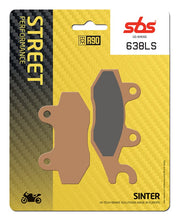 Load image into Gallery viewer, SBS Sintered Brake Pads 638LS (Rear) - Street Performance
