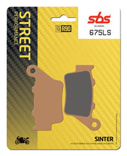 Load image into Gallery viewer, SBS Sintered Brake Pads 675LS (Rear) - Street Performance