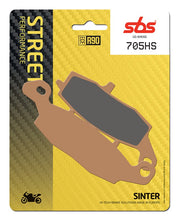 Load image into Gallery viewer, SBS Sintered Brake Pads 705HS (Front) - Street Performance
