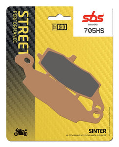 SBS Sintered Brake Pads 705HS (Front) - Street Performance