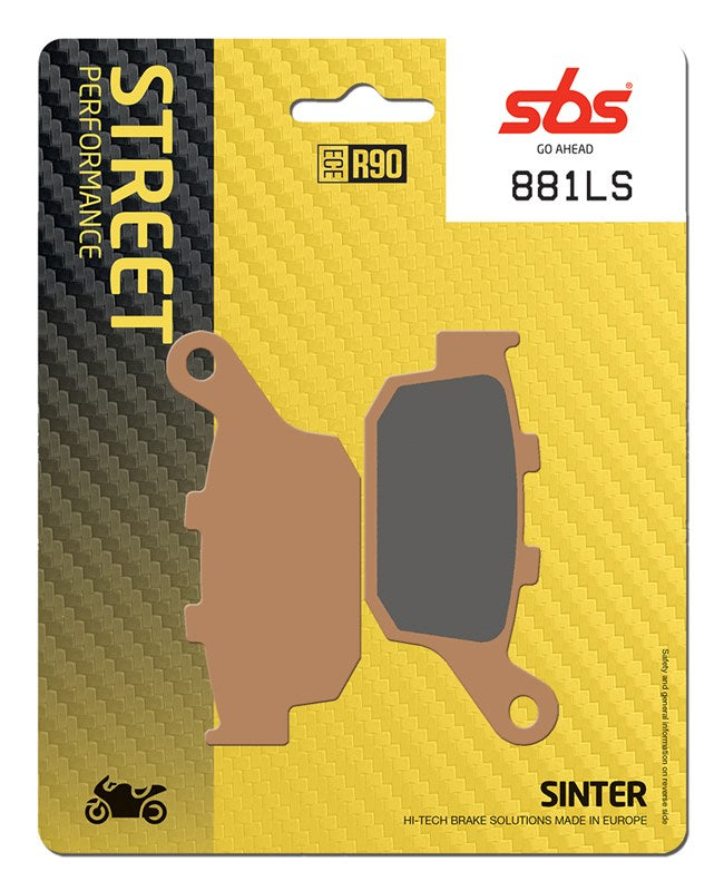 SBS Sintered Brake Pads 881LS (Rear) - Street Performance