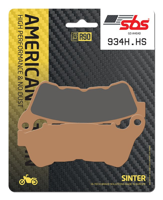 SBS Sintered Brake Pads 934H.HS (Front) - American Performance