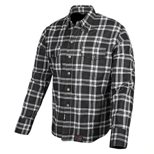 Speed and Strength - Black Nine Reinforced Moto Shirt (Black/White)