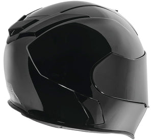 Speed and Strength SS900 Solid Speed Helmet (Gloss Black) Side View