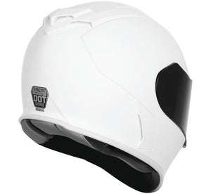 Speed and Strength SS900 Solid Speed Helmet (Matte White) Three-Quarter / Side View