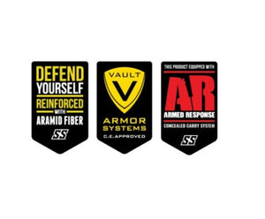 Speed and Strength - Rust and Redemption 2.0 Textile Jacket tags