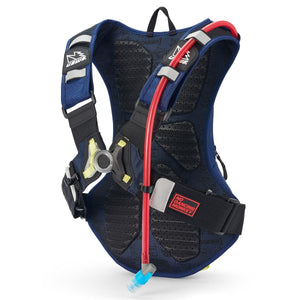 USWE Raw 12 Backpack with 3L Hydration Bladder (Blue) Back