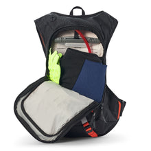 Load image into Gallery viewer, USWE Raw 12 Backpack with 3L Hydration Bladder (Orange) Open