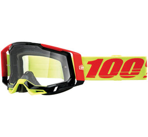 100% Racecraft 2 Goggles (Clear Lens)