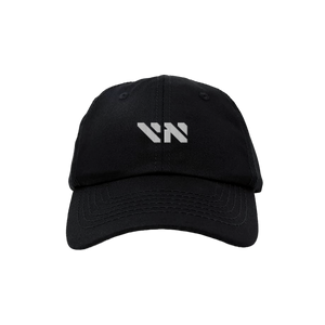 YN, Yammie Noob Dad Hat, Black