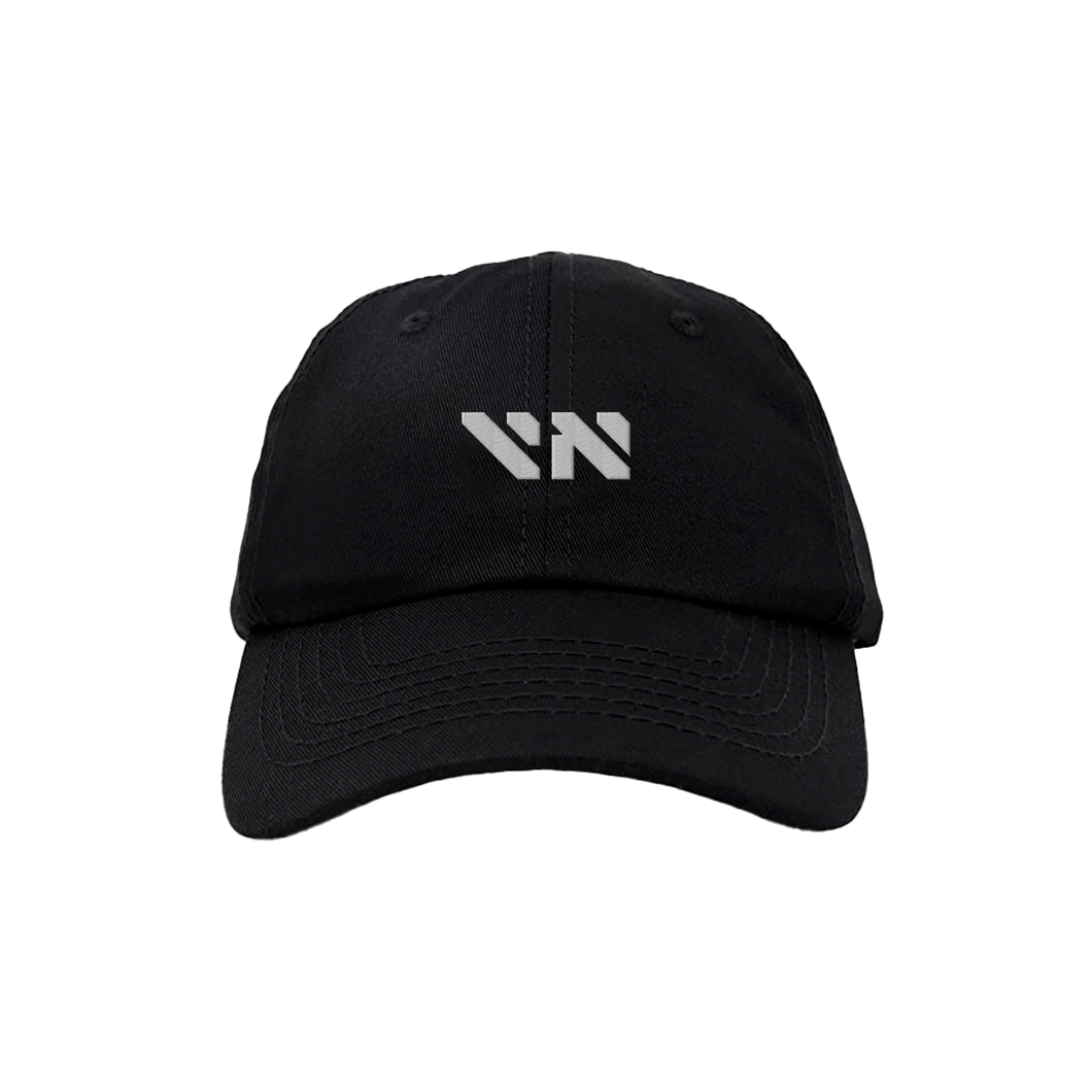 YN, Yammie Noob Dad Hat, Black