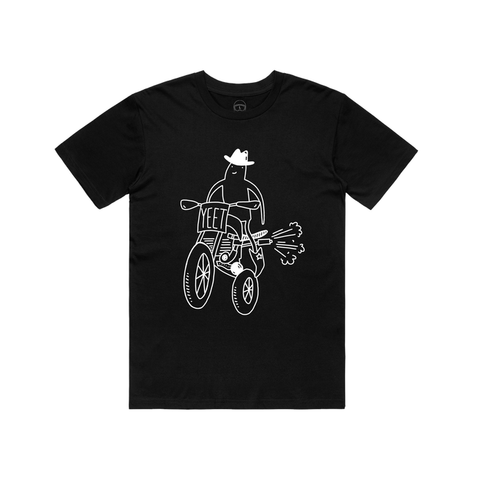 YEET Cowboy, Yammie Noob Black Tee