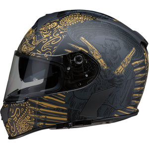 Z1R Warrant Helmet (Black/Gold)