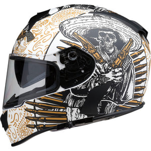 Z1R Warrant Helmet (White/Gold)