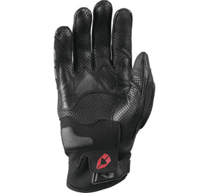 EVS Sports NYC Street Gloves Black the back of the glove