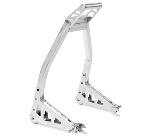 BikeMaster Universal Aluminum Stand Polished Rear