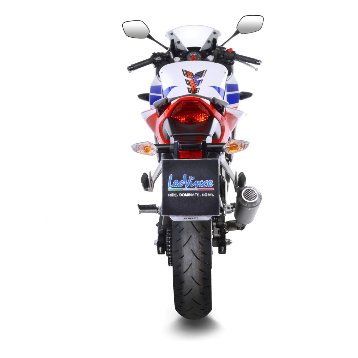 LeoVince LV-10 Slip-On Exhaust for the Honda CBR300R CB300F 2015-2023 – YN  MOTO